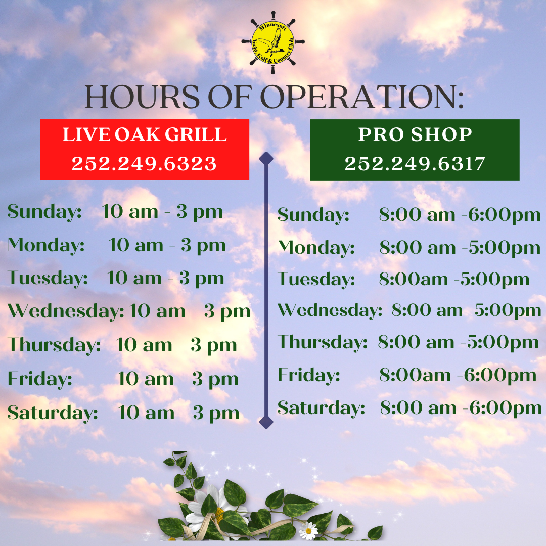 HOURS OF OPERATION